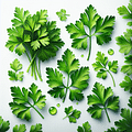 fresh parsley leaves