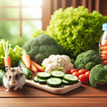 fresh vegetables for hamsters