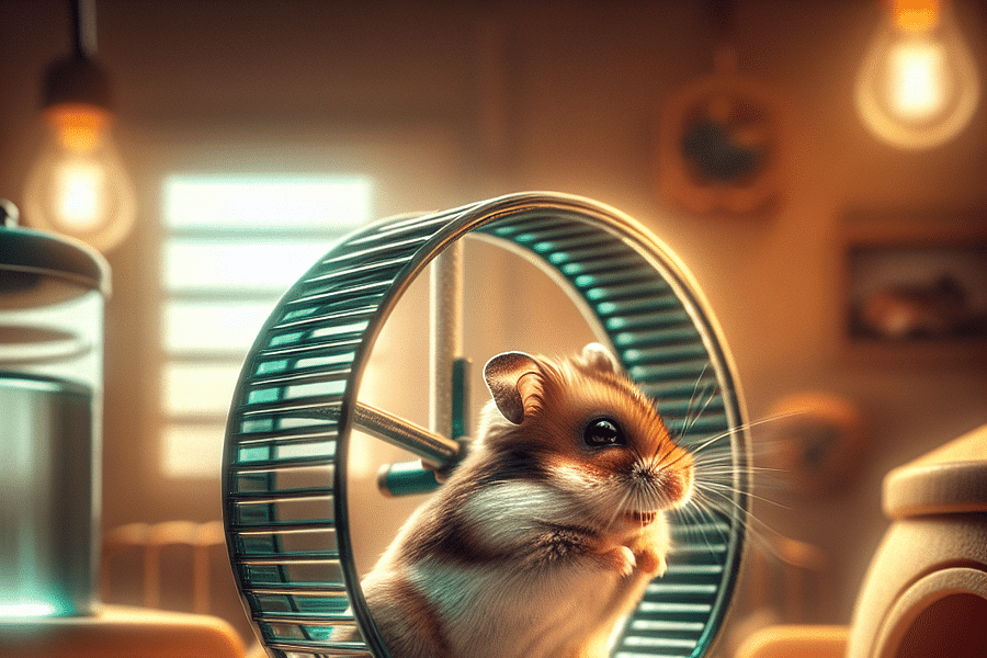 silent hamster exercise wheel