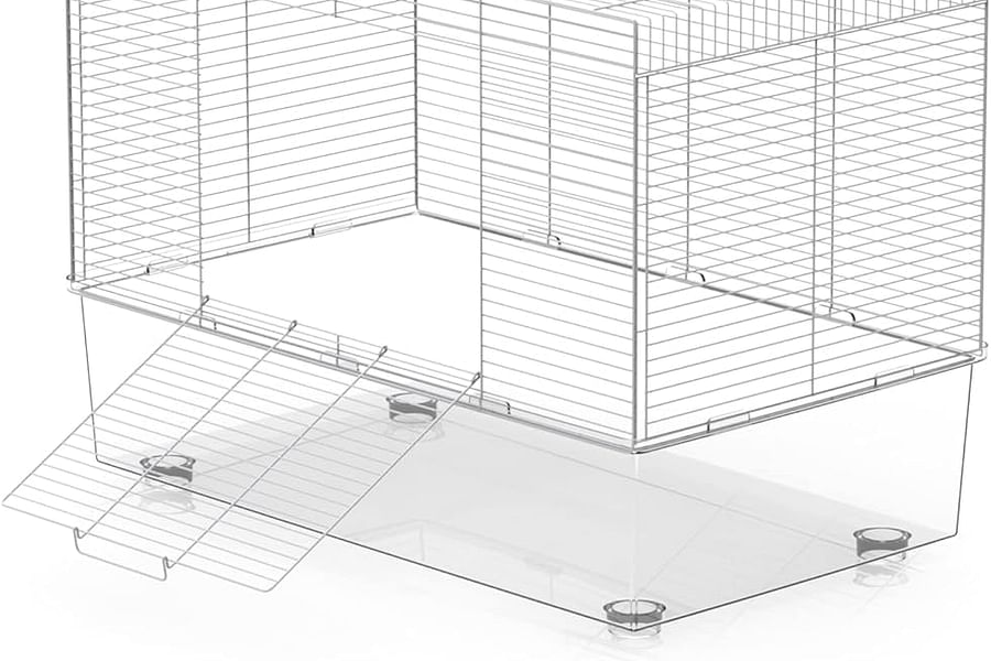 Tall large hamster cage with secure latch