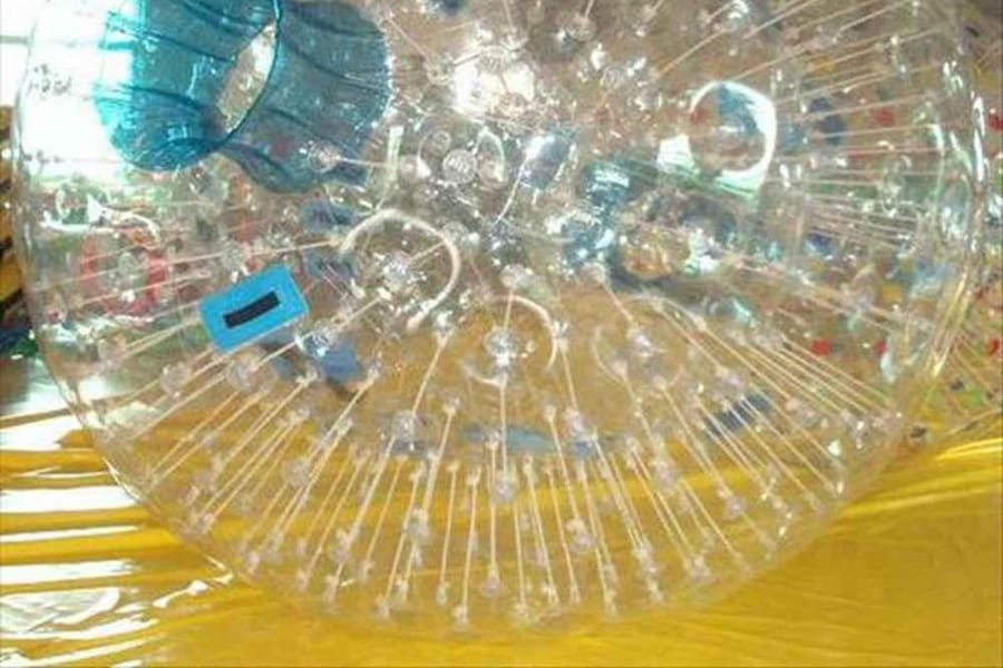 hamster ball roll trick