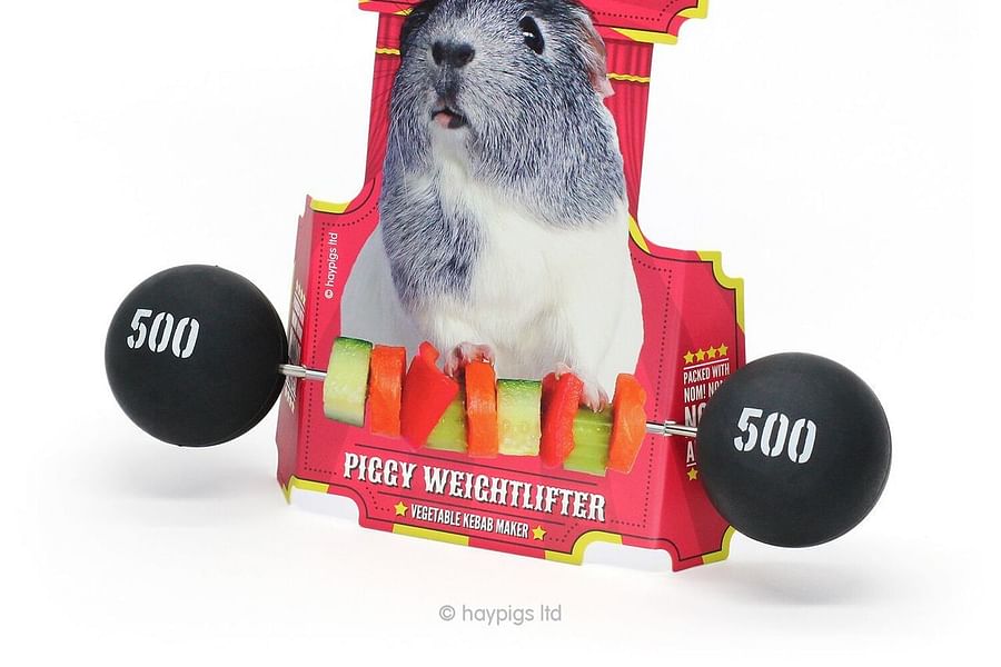 hamster vegetable kebab