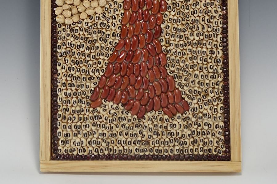 seed mosaic art