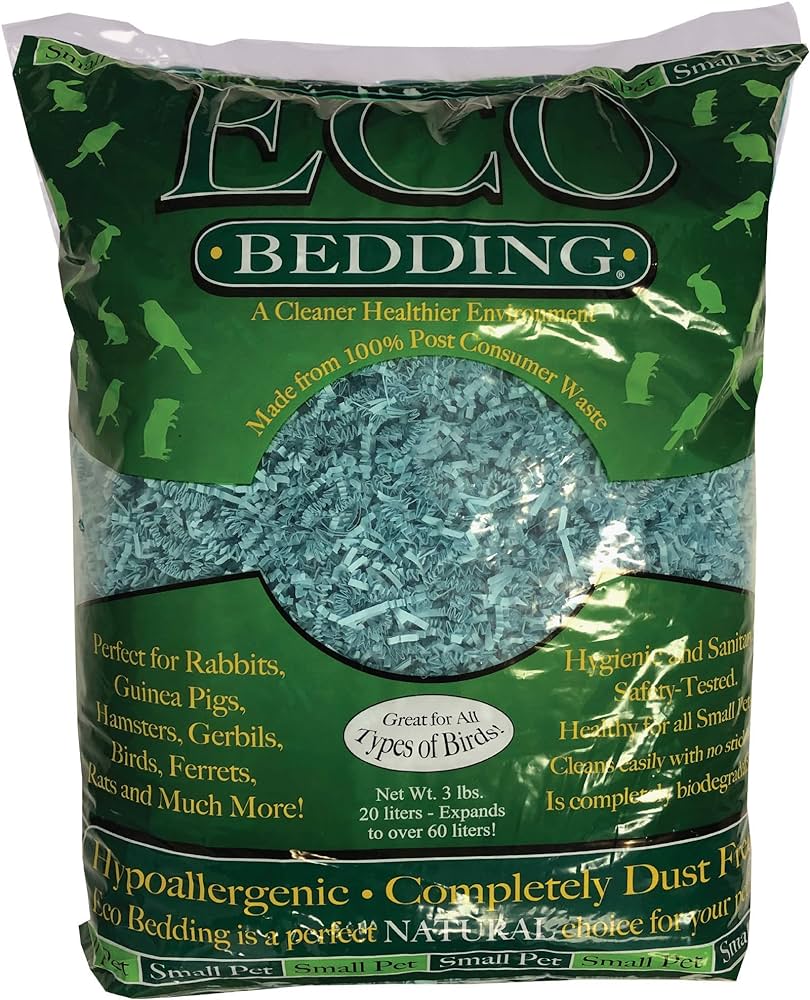 Paper-based bedding for hamsters