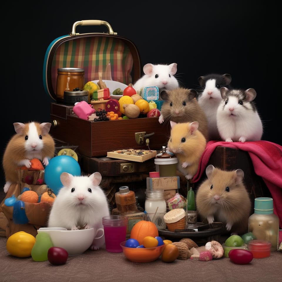 Black, White and Everything In Between: Identifying and Caring for Different Hamster Colors