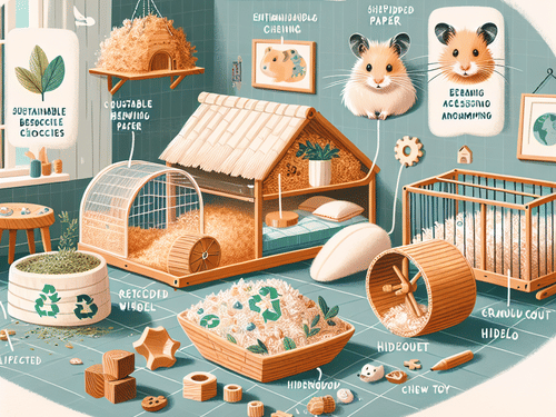 Eco-friendly Hamster Care: Sustainable Bedding and Accessory Options for Your Small Pet