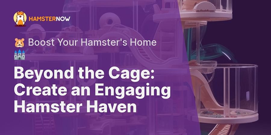 Beyond the Cage: Create an Engaging Hamster Haven - 🐹 Boost Your Hamster's Home 🏰
