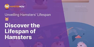 Discover the Lifespan of Hamsters - Unveiling Hamsters' Lifespan 🐹