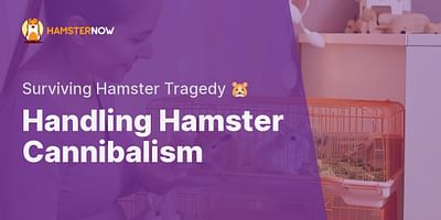 Handling Hamster Cannibalism - Surviving Hamster Tragedy 🐹