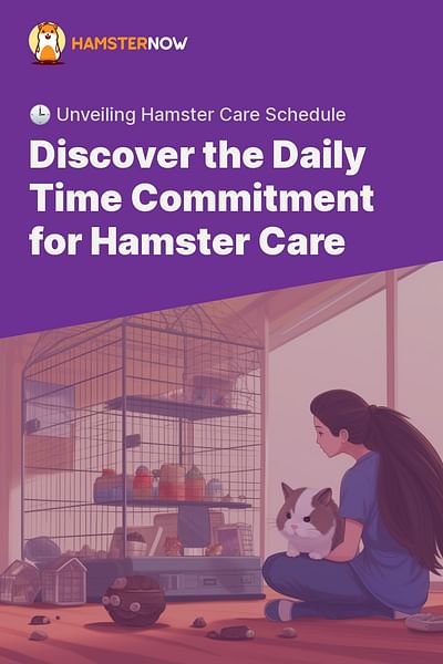 Discover the Daily Time Commitment for Hamster Care - 🕒 Unveiling Hamster Care Schedule