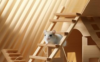 Does a second floor in my hamster's cage pose any risks?