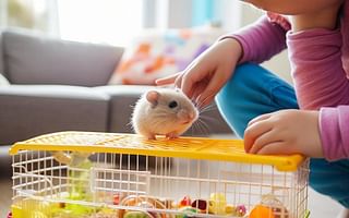 How can you ensure a hamster cage is safe?