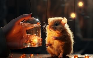 What are the effective methods to tame a teddy bear hamster?