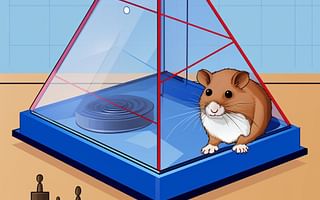 What are the recommended minimum dimensions for a hamster cage?
