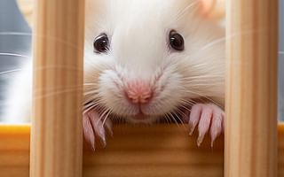 What should I do if my new winter white hamster seems scared?