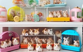 Which brand of hamster cage is recommended and why?